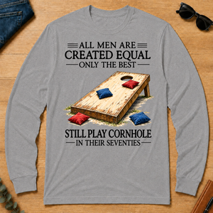 Still Play Cornhole In 70s - sport-grey - LST2D-SportGrey