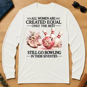 Still Go Bowling In 70s - white - LST2D-White