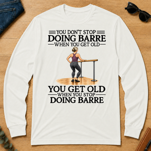 Don't Stop Doing Barre Woman - white - LST2D-White