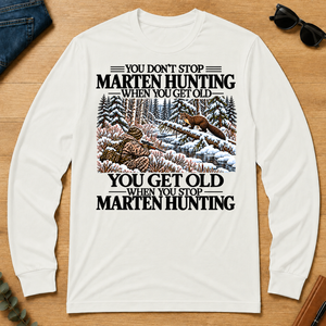 Don't Stop Marten Hunting Snow - white - LST2D-White