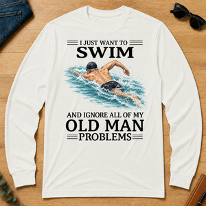 I Just Want To Swim - white - LST2D-White