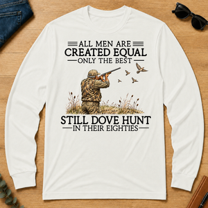 All Men Are Created Equal Dove Hunting 80s - white - LST2D-White