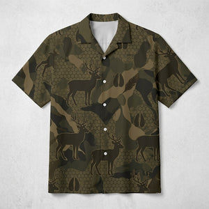 Deer Hunting Hawaiian Shirt