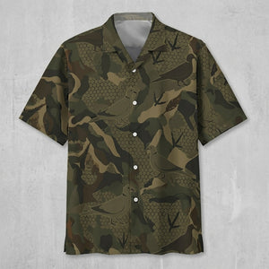 Dove Camouflage Hunting Hawaiian Shirt