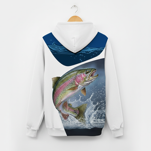 The River Strike Rainbow Trout Fishing All Over Print Shirt