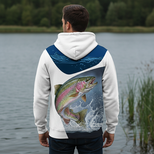 The River Strike Rainbow Trout Fishing All Over Print Shirt