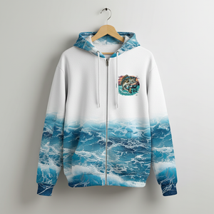 Ocean Splash Bass Fishing Is My Therapy All Over Print Shirt