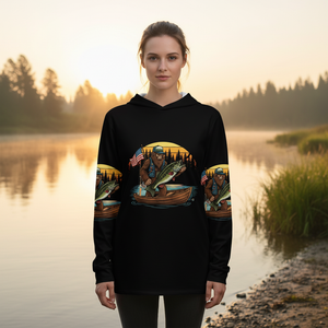 Bassquatch Retro All Over Print Shirt