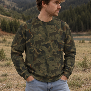 Moose Hunting All Over Print