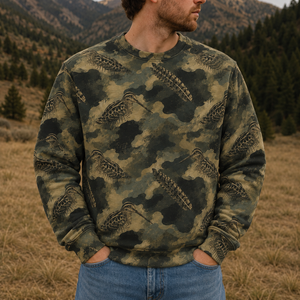 Snipe Camouflage Graphic Pattern All Over Print Shirt