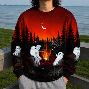 Let's Get Spooky All Over Print Shirt