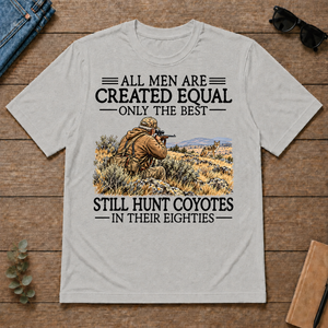 All Men Are Created Equal Coyote Hunting 80s - ash - TS2D-Ash