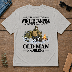 I Just Want To Winter Camping - ash - TS2D-Ash