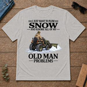 I Just Want To Plow Snow - ash - TS2D-Ash