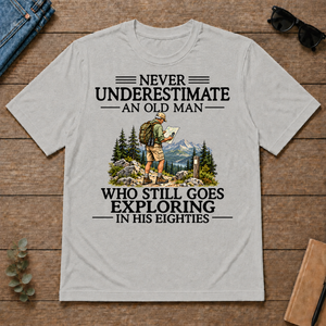 Never Underestimate An Old Man Exploring 80s - ash - TS2D-Ash