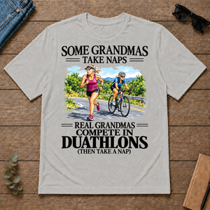 Real Grandmas Compete In Duathlons - ash - TS2D-Ash