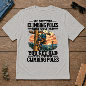 You Get Old When You Stop Climbing Poles - ash - TS2D-Ash