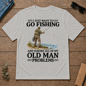 I Just Want To Go Fishing - ash - TS2D-Ash