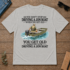 Don't Stop Jon Boat - ash - TS2D-Ash