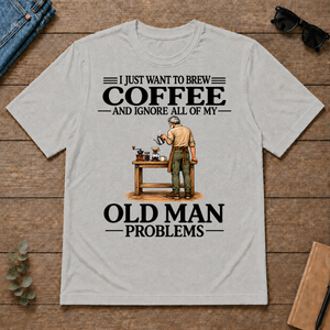 I Just Want To Brew Coffee - ash - TS2D-Ash