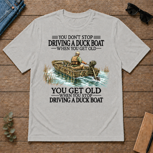 Don't Stop Driving Duck Boat - ash - TS2D-Ash