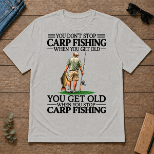Don't Stop Carp Fishing - ash - TS2D-Ash
