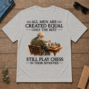 Still Play Chess In 70s - ash - TS2D-Ash