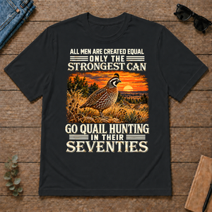 Quail Hunting Strongest Man In Seventies_ - black - TS2D-Black