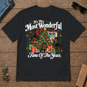 Wonderful Christmas Rottweiler - black - TS2D-Black