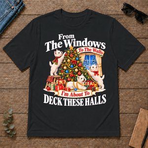 From the Windows to the Walls West Highland White Terrier - black - TS2D-Black