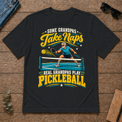 Grandpas Play Pickleball - black - TS2D-Black