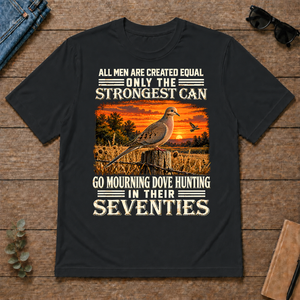 Dove Hunting Strongest Man In Seventies - black - TS2D-Black