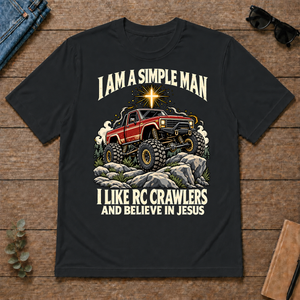 I Like RC Crawlers & Believe In Jesus - black - TS2D-Black