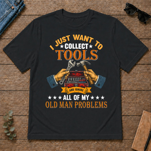Vintage I Just Want To Collect Tools - black - TS2D-Black