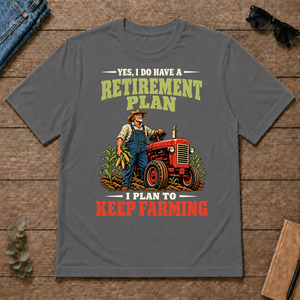 I Plan To Keep Farming - charcoal - TS2D-Charcoal