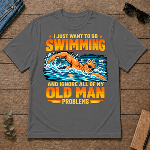 I Just Want To Go Swimming - charcoal - TS2D-Charcoal