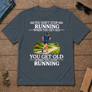 Old Man Don't Stop Running - dark-heather - TS2D-DarkHeather