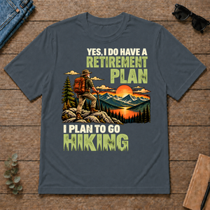 I Plan To Go Hiking - dark-heather - TS2D-DarkHeather