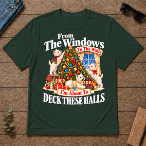 From the Windows to the Walls West Highland White Terrier - forest-green - TS2D-ForestGreen