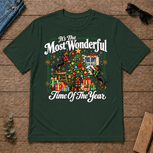 Wonderful Christmas Dachshund - forest-green - TS2D-ForestGreen