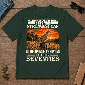 Dove Hunting Strongest Man In Seventies - forest-green - TS2D-ForestGreen