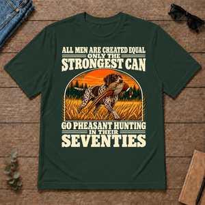 Pheasant Hunting Seventies Vintage - forest-green - TS2D-ForestGreen