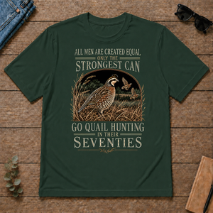 Quail Hunting Strongest Man In Seventies - forest-green - TS2D-ForestGreen