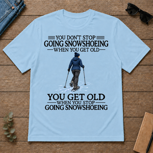 Don't Stop Going Cycling Woman - light-blue - TS2D-LightBlue