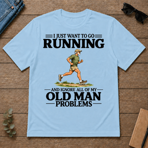 I Just Want To Go Running - light-blue - TS2D-LightBlue