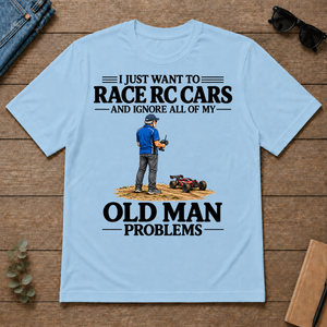 I Just Want To Race RC Cars - light-blue - TS2D-LightBlue