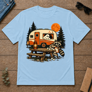The Midnight Snack Bandit - light-blue - TS2D-LightBlue