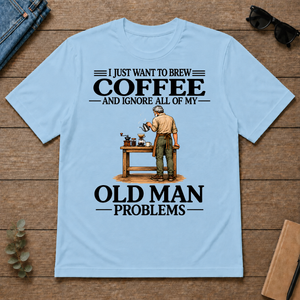 I Just Want To Brew Coffee - light-blue - TS2D-LightBlue