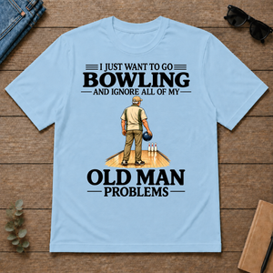 I Just Want To Bowling - light-blue - TS2D-LightBlue