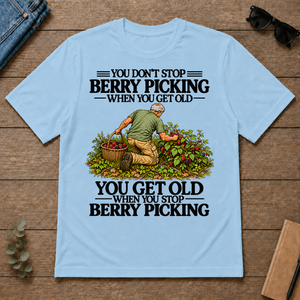 Don't Stop Berry Picking - light-blue - TS2D-LightBlue